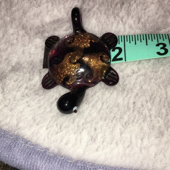 💚Glass turtle pendant - Picture 4 of 4